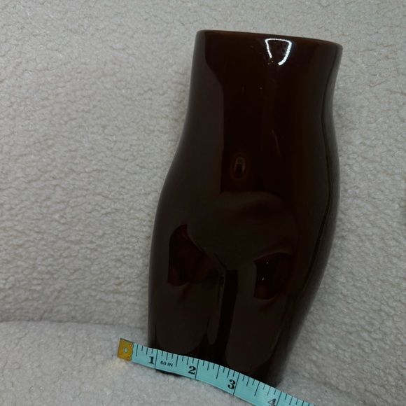 NWT - Urban Outfitters Home Ceramic Female Form Vase Brown NWT - Picture 5 of 8